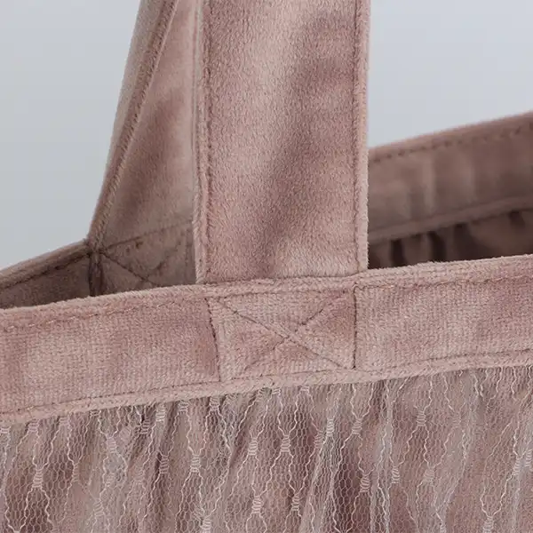 Lace shopping bag